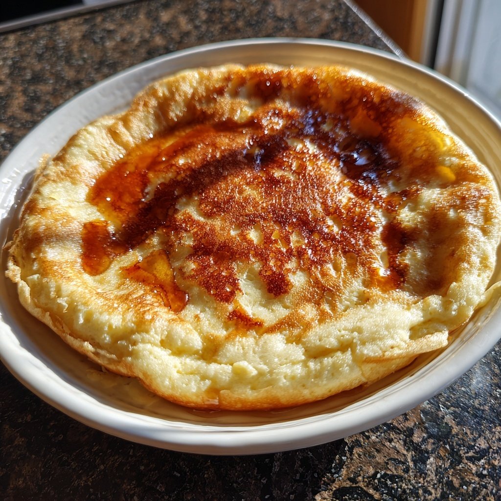 Pfannkuchen mit Quarkfüllung