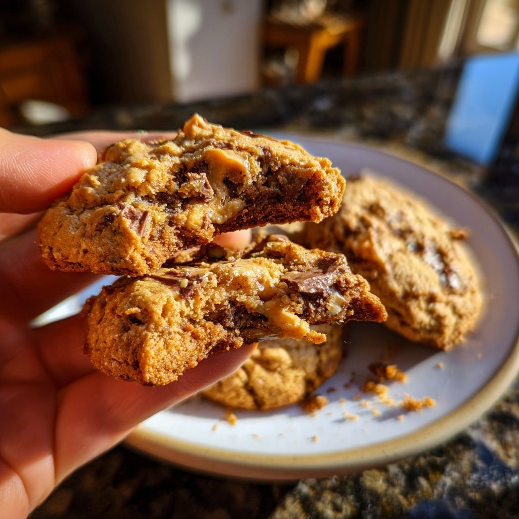 Cookies mit Erdnussbutter