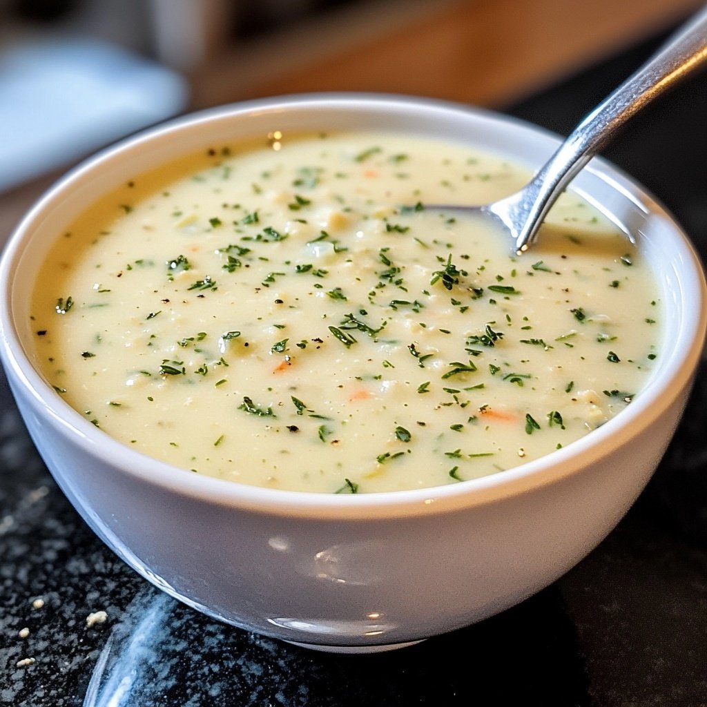 Blumenkohlsuppe einfach gekocht