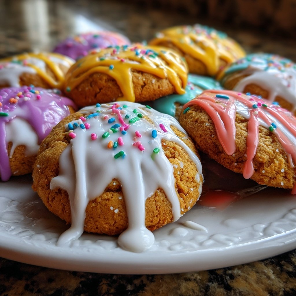 Cookies mit Zuckerguss