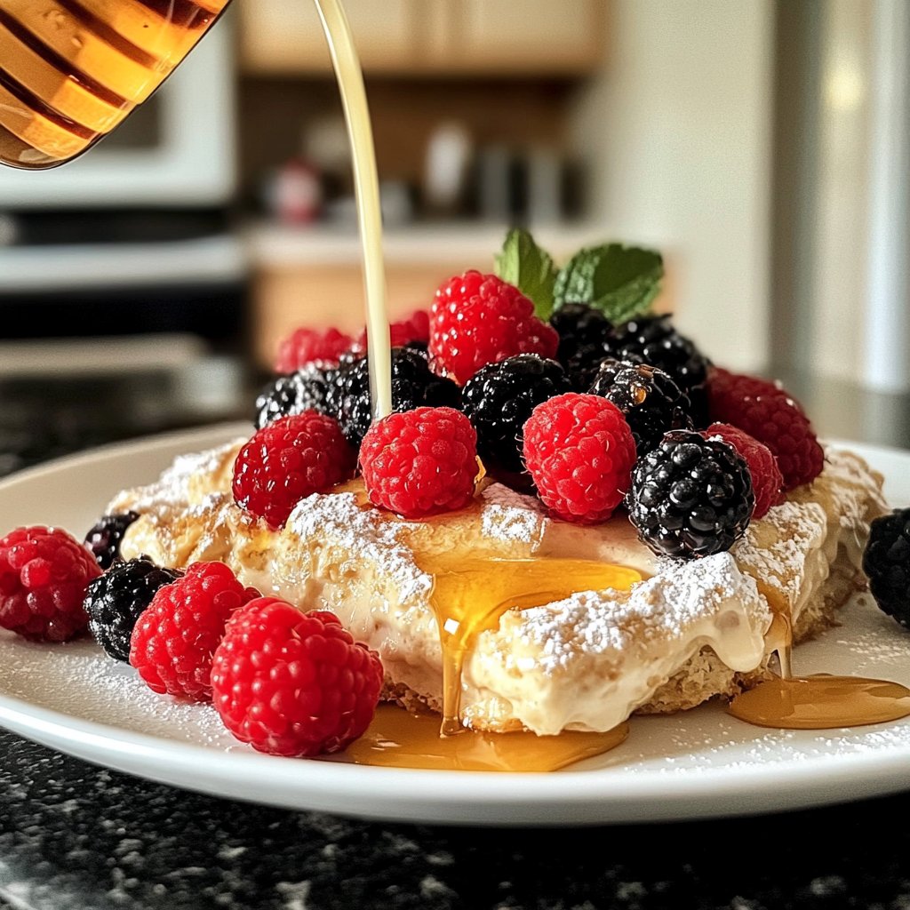 Frühstück mit Haferflocken