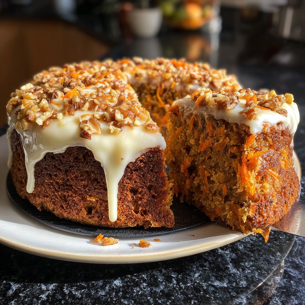 Karottenkuchen Mit Nüssen