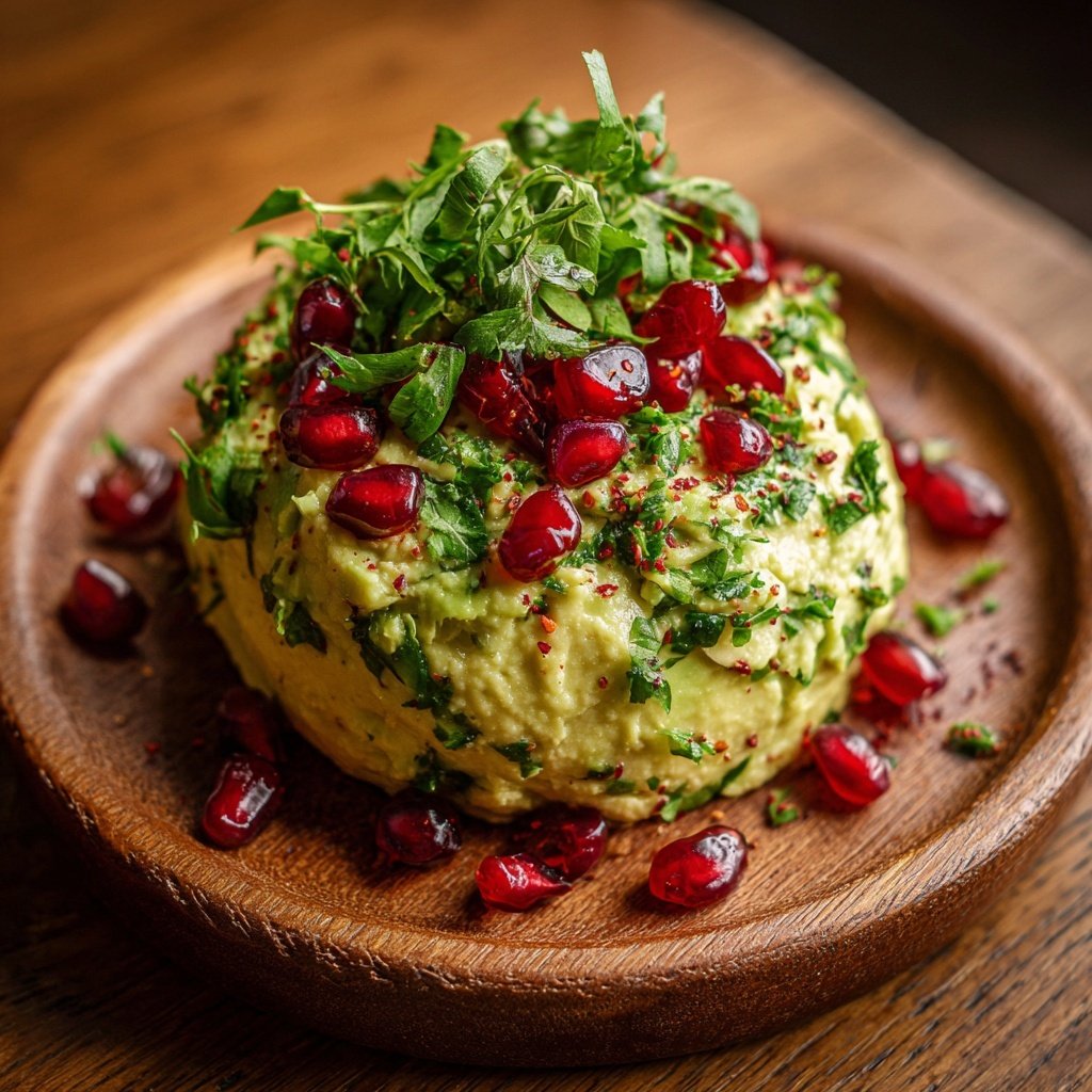 Avocadosalat mit Granatapfel