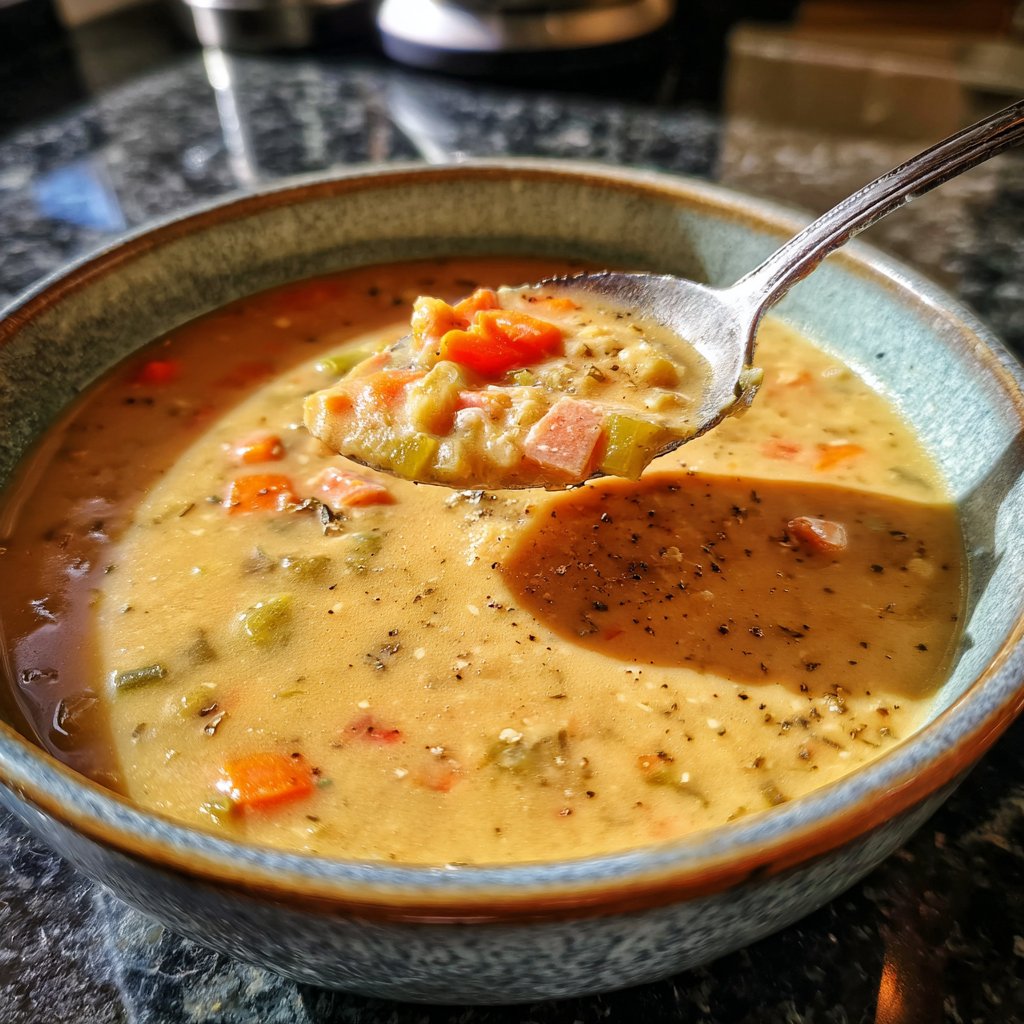 Linsensuppe mit Sellerie