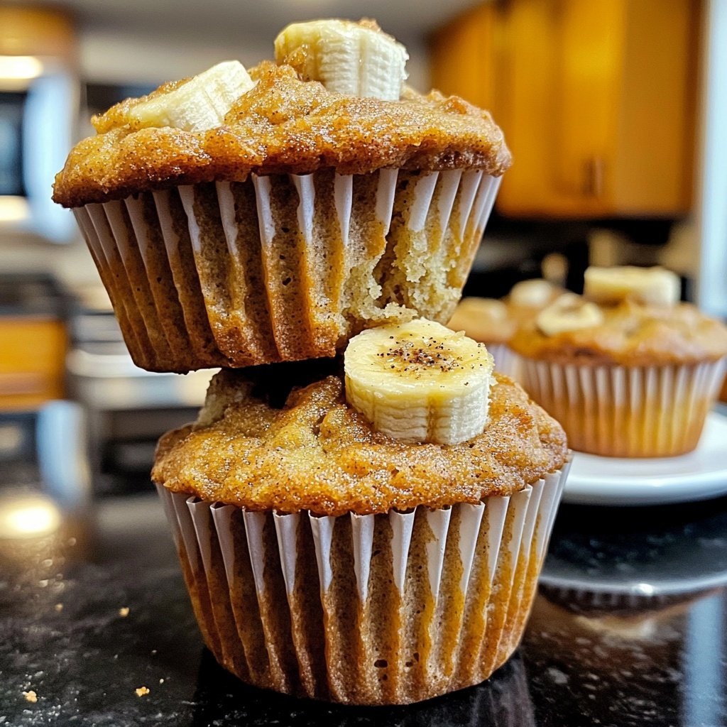 Bananenkuchen Muffins