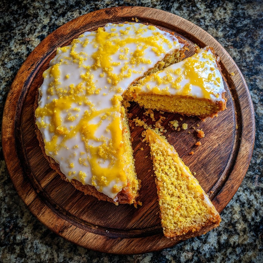 Karottenkuchen Mit Orangen Joghurt Glasur