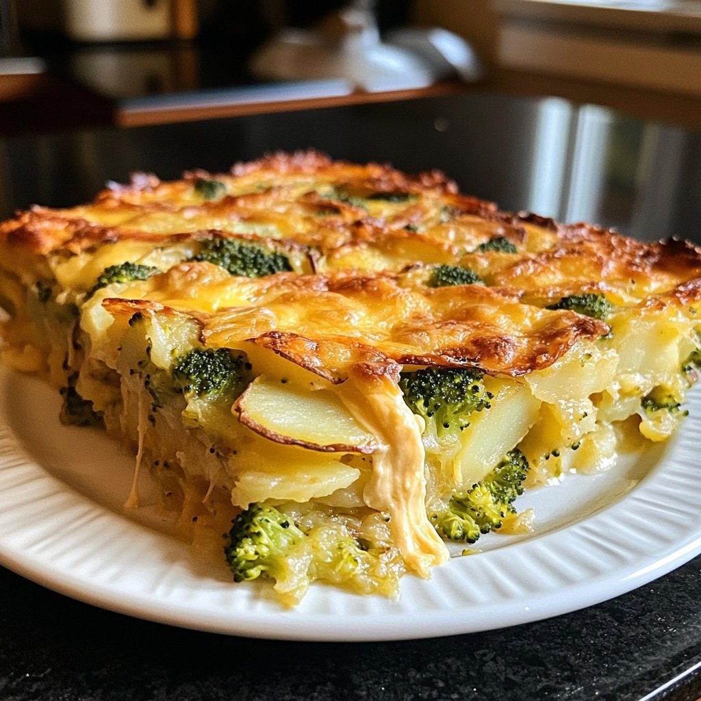 Kartoffel-Brokkoli-Auflauf