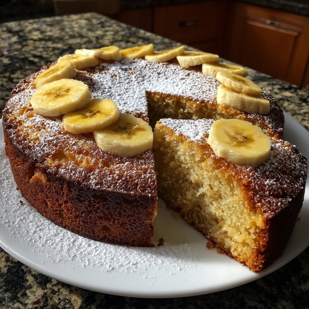 Bananenkuchen mit Buttermilch