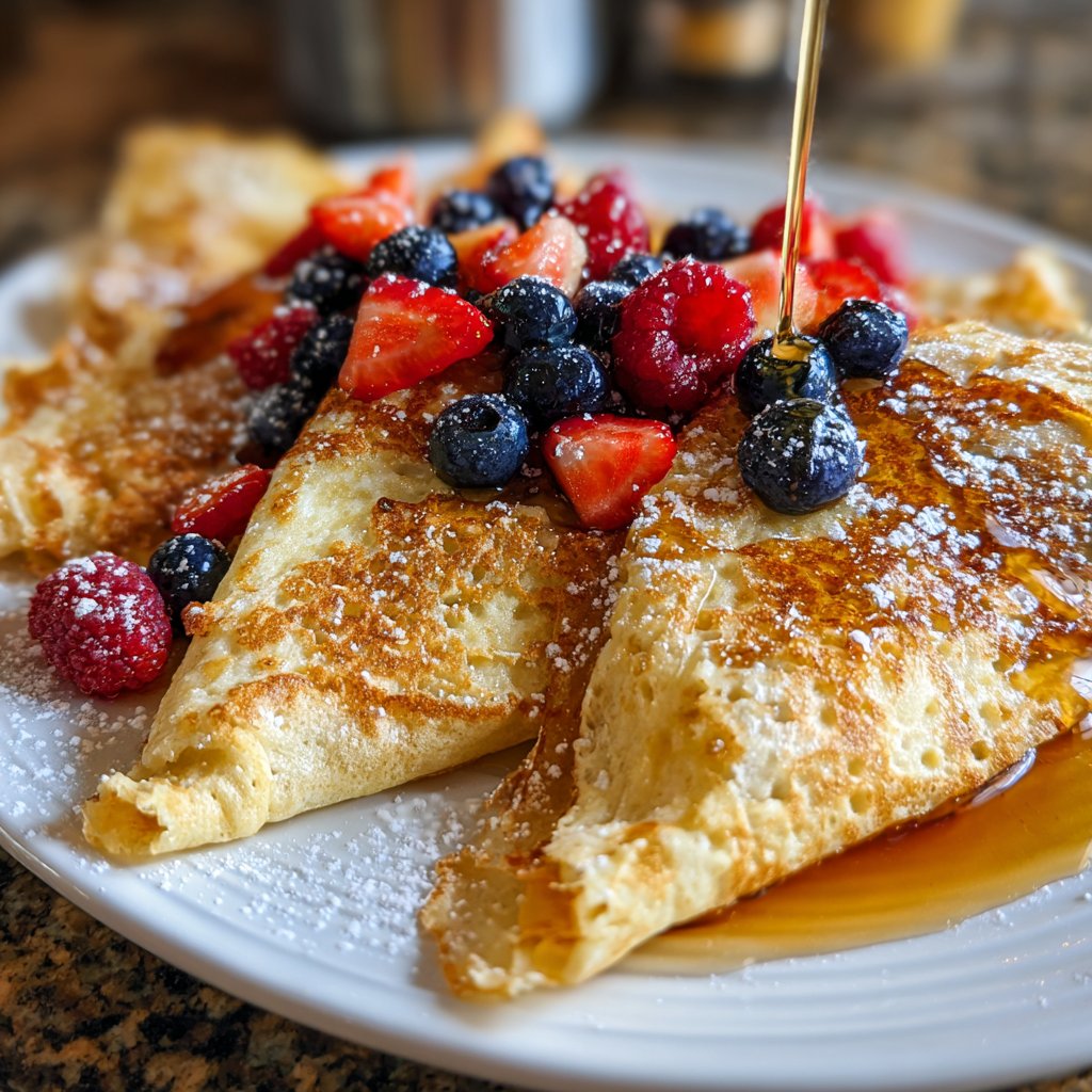 Pfannkuchen mit Hafermehl