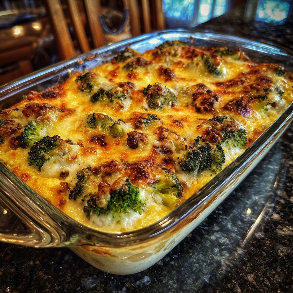 Brokkoli Ricotta Auflauf Mit Muskat