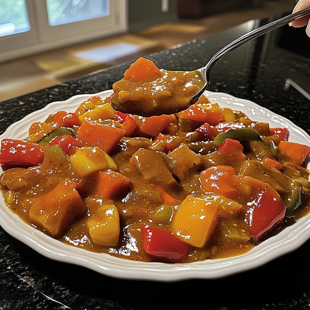 Gemüsepfanne mit Ingwer