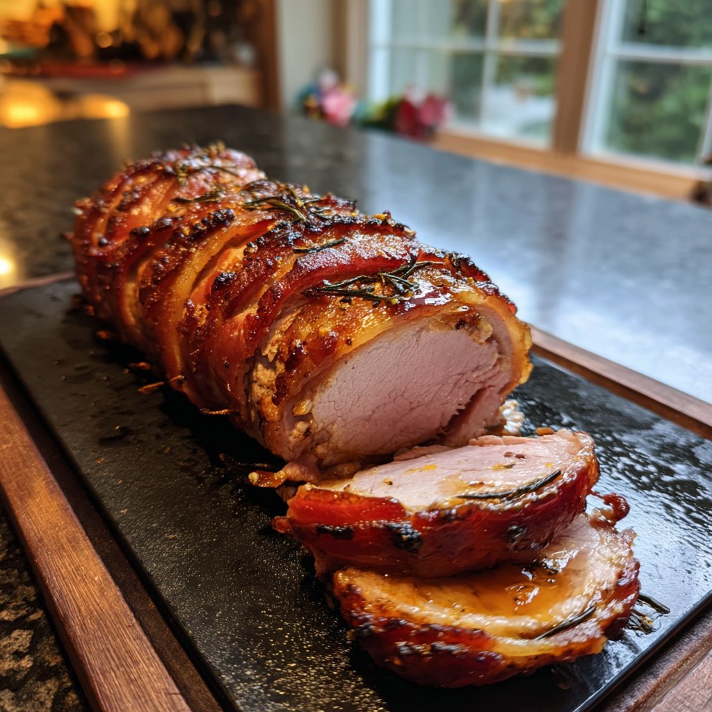 Schweinefilet im Speckmantel