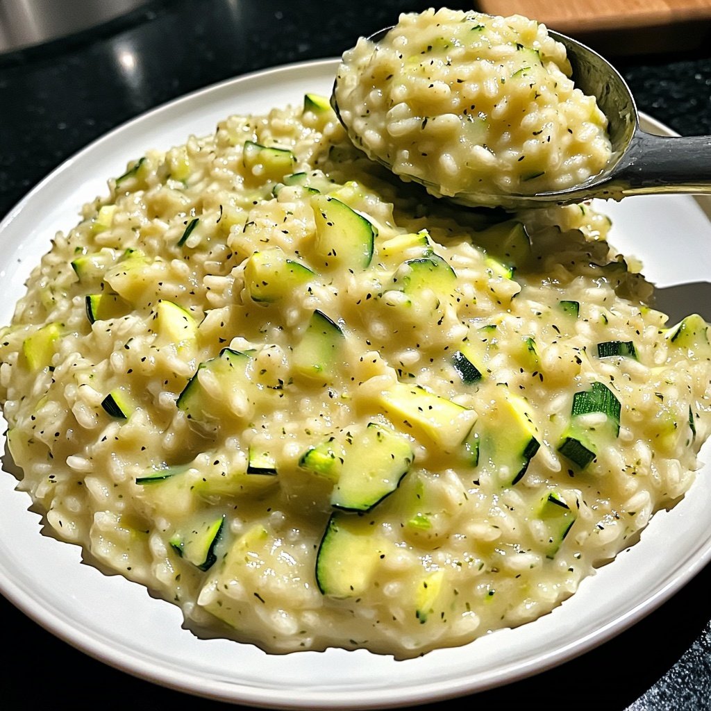 Risotto mit Zucchini